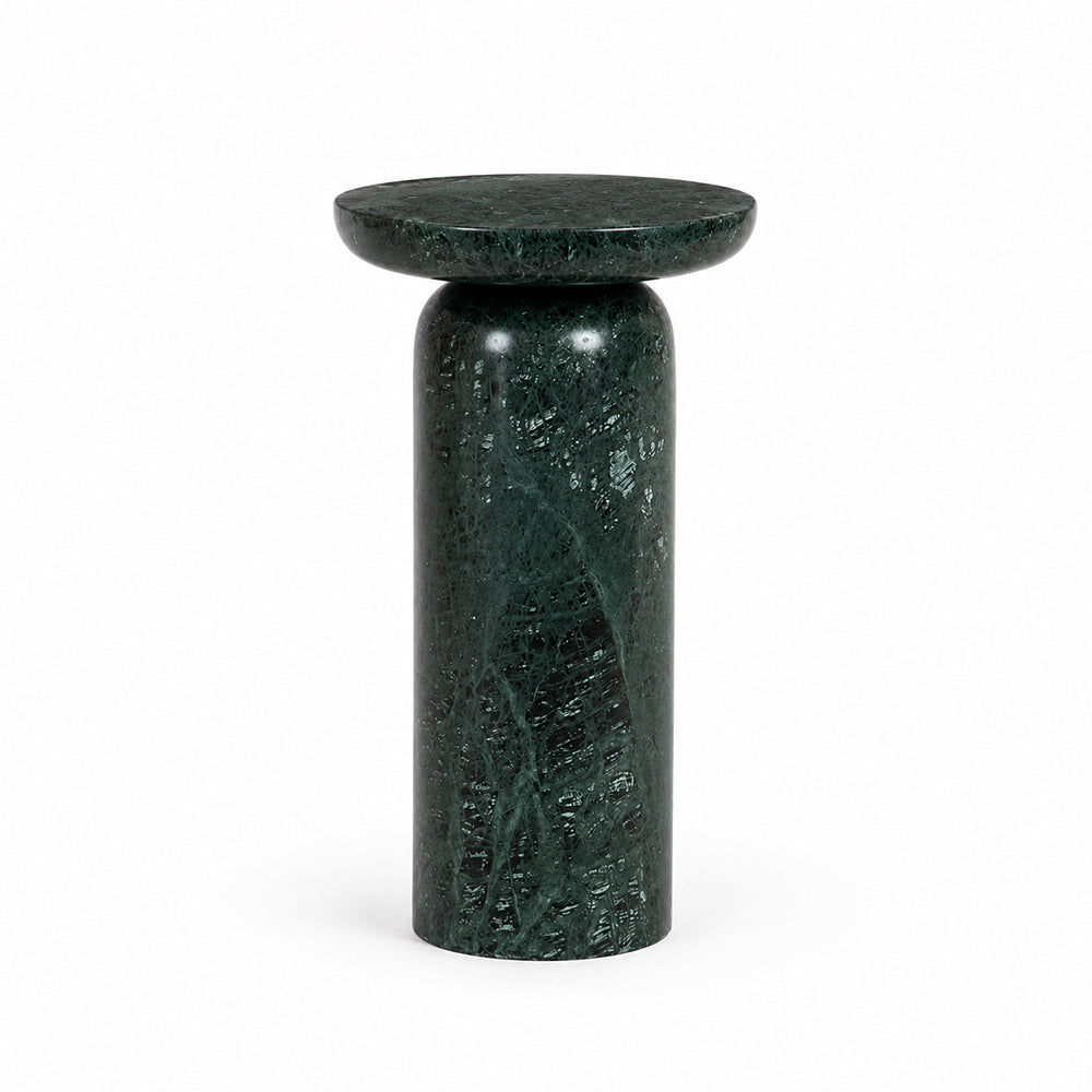 Dekkar Accent Table - Green Marble
