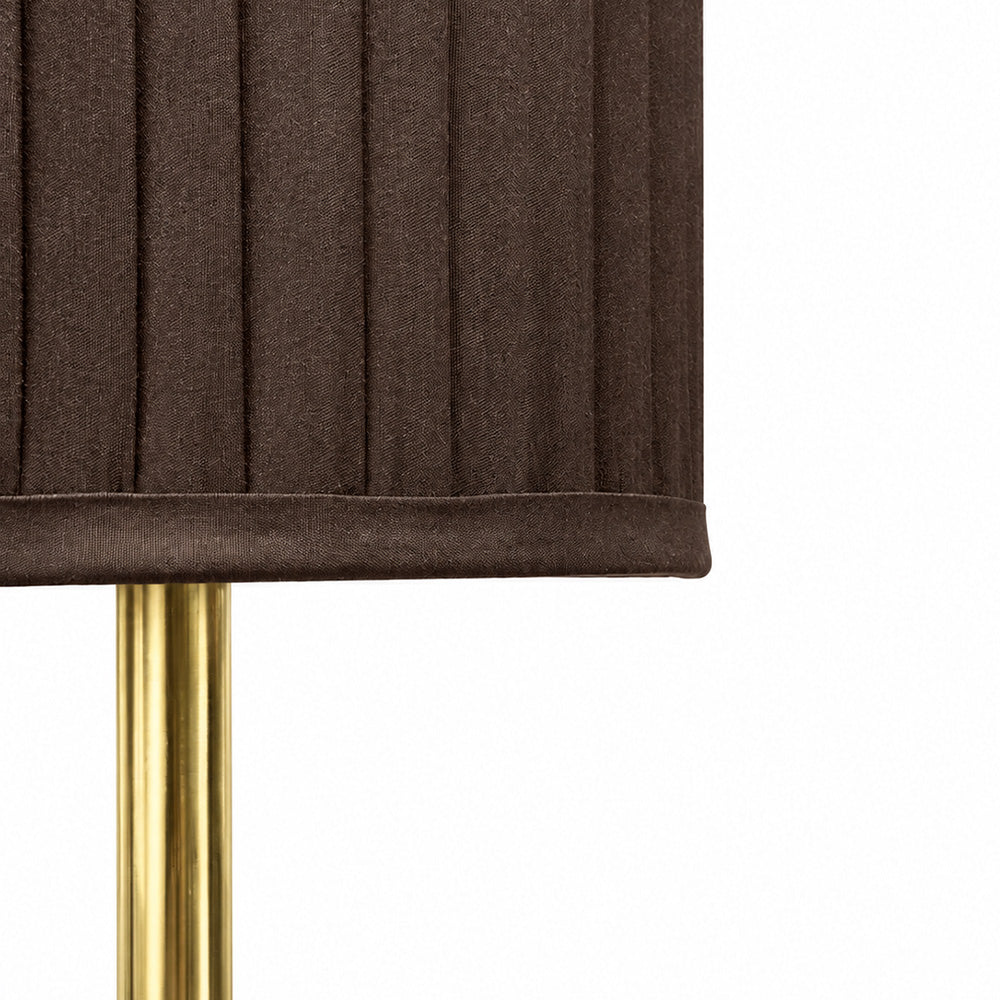 Calloway Black Marble Base Floor Lamp