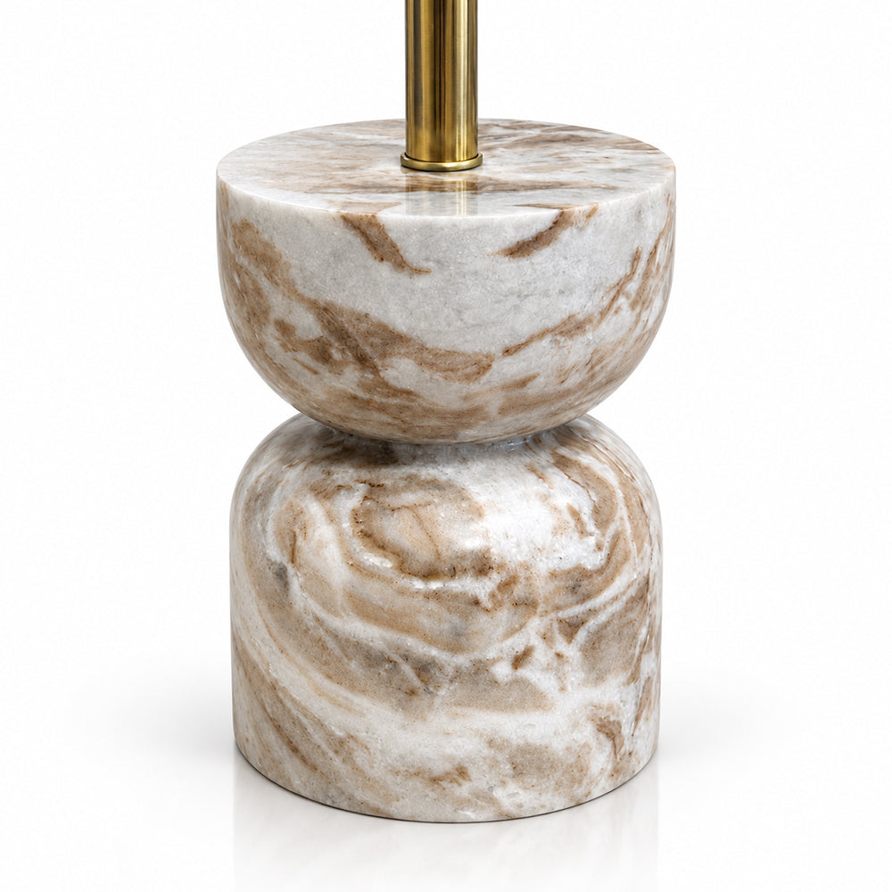 Lennox Sawar Marble Base Floor Lamp