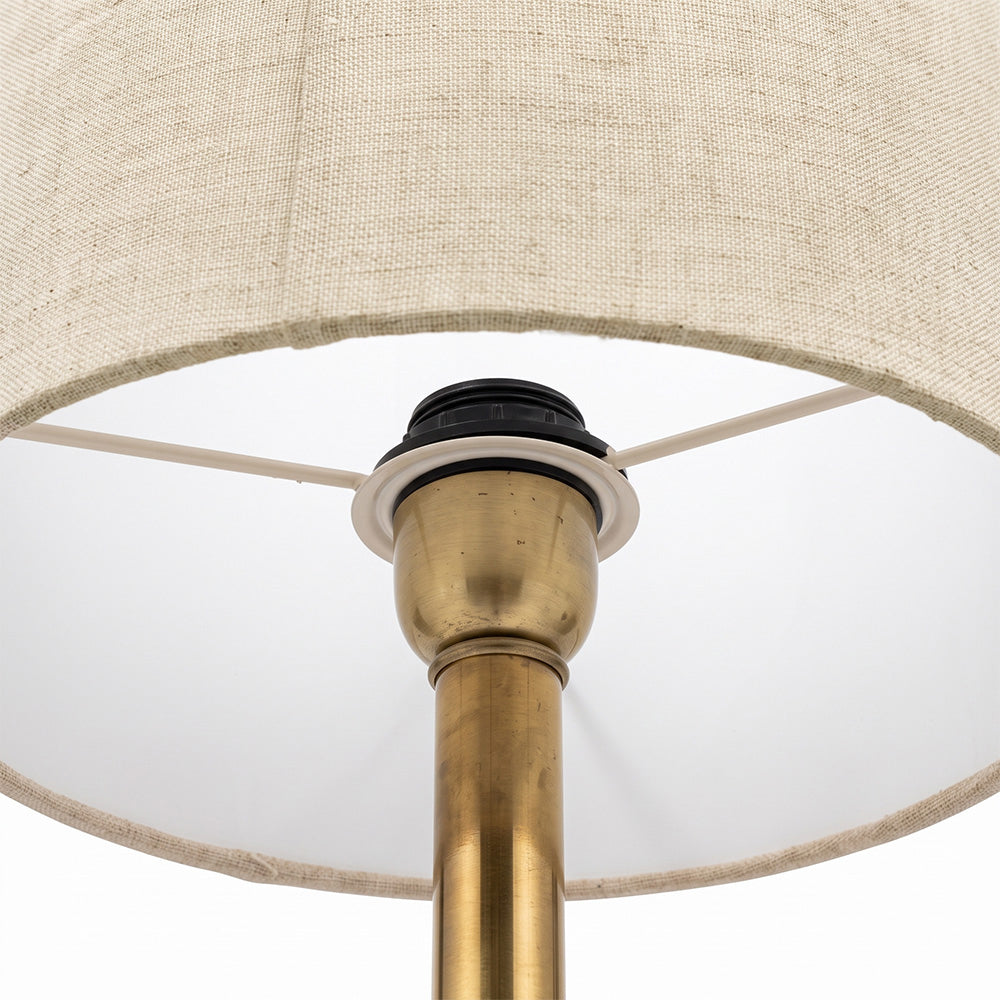 Isla White Banswara Marble Base Table Lamp