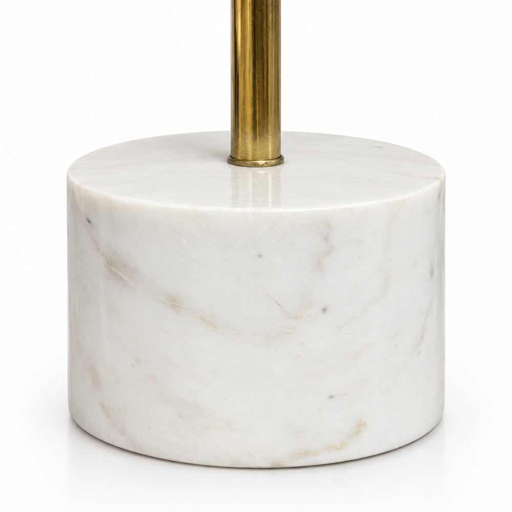 Isla White Banswara Marble Base Table Lamp