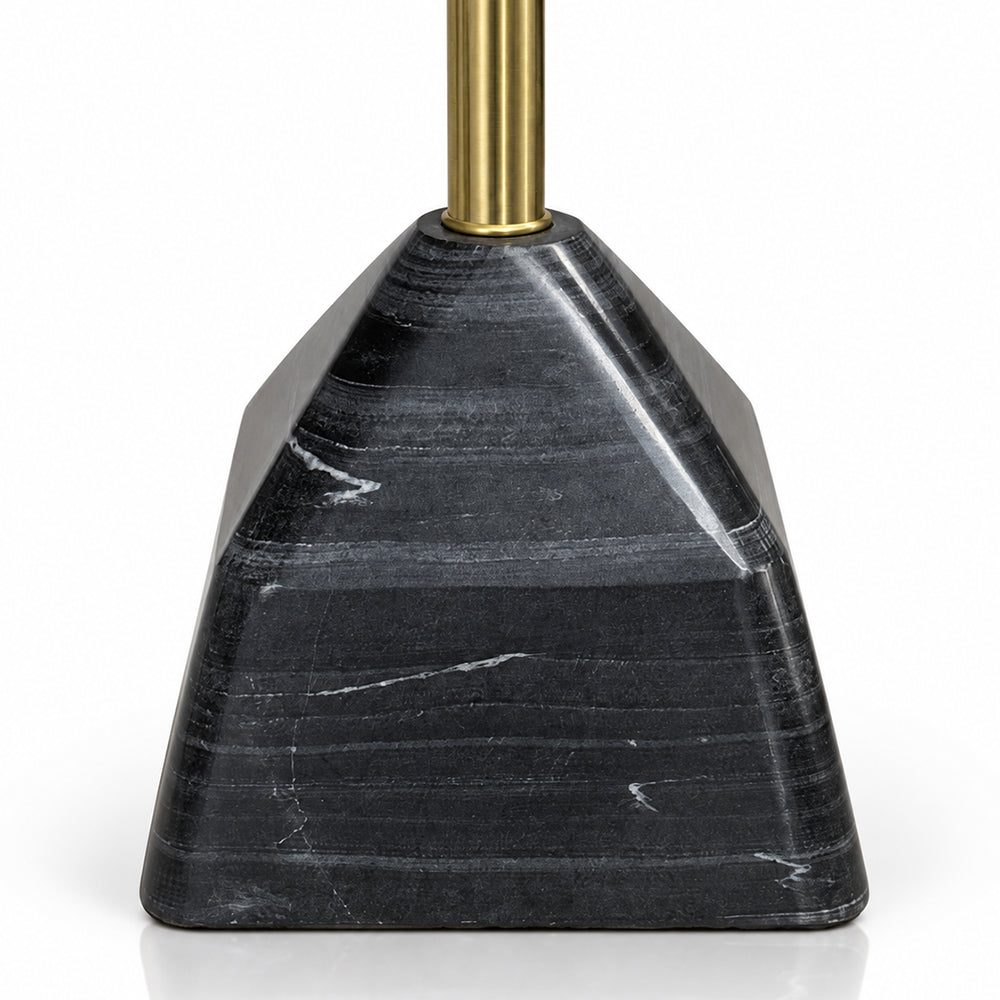 Tilda Black Marble Base Table Lamp