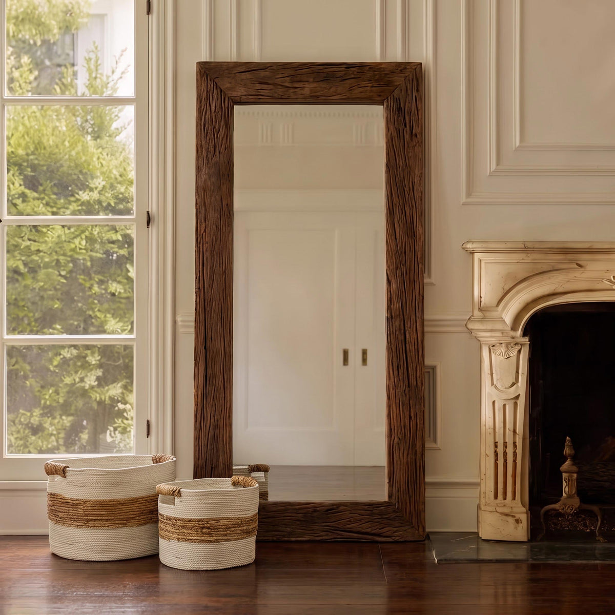 Revive Reclaimed Wood Mirror Frame