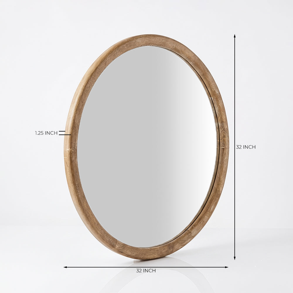 Alder Mango Wood Mirror Frame