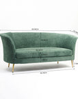 Bleu Gem Sofa - Green