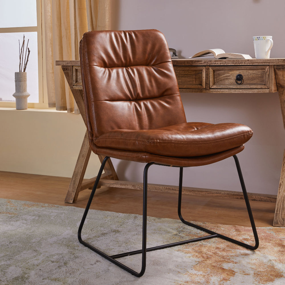 Maple PU Dining Chair
