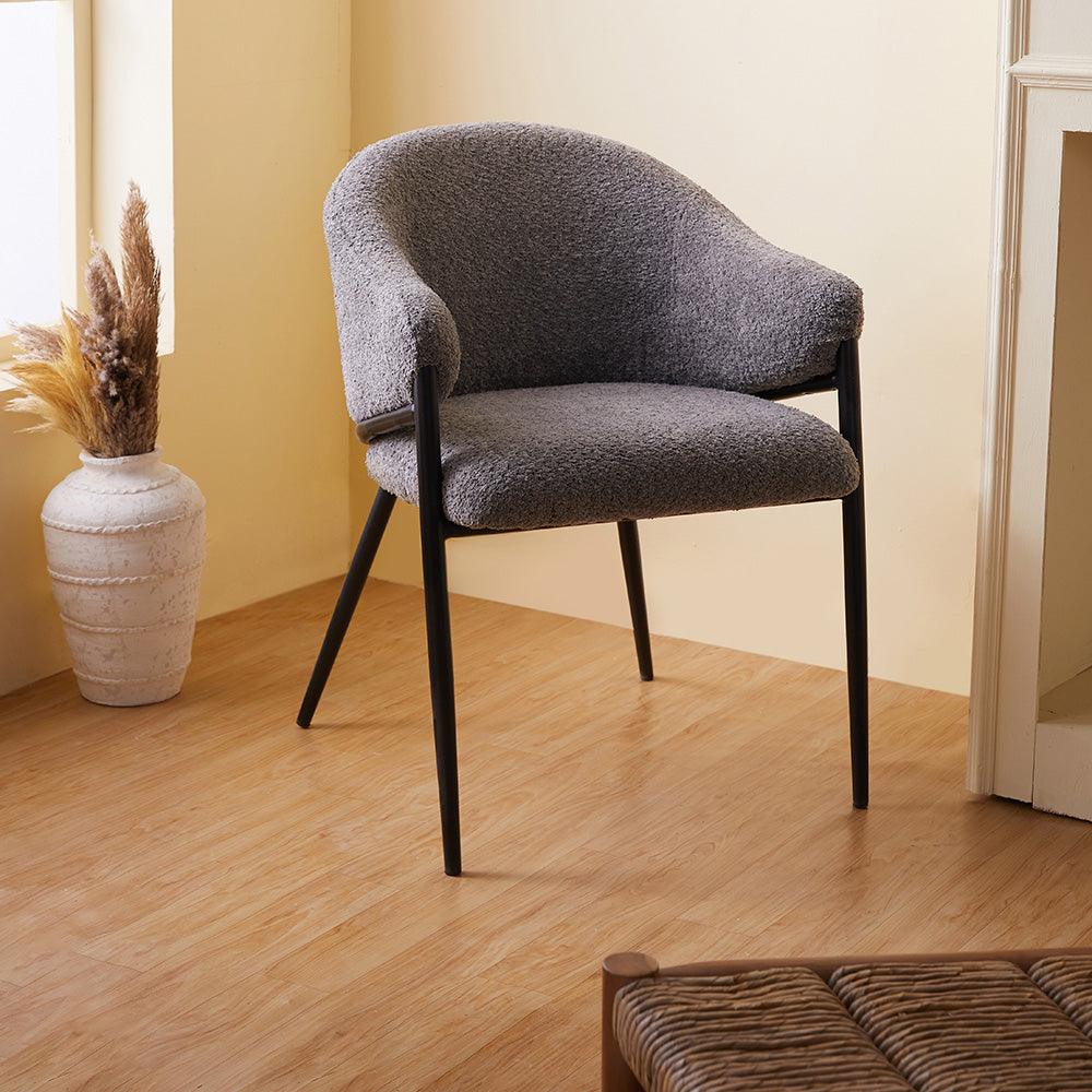 Vale Vibrance Dining Chair - Grey