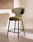 Coral Crest Bar Chair - Green