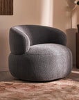 Marshmallow Dew Boucle Sofa - Grey