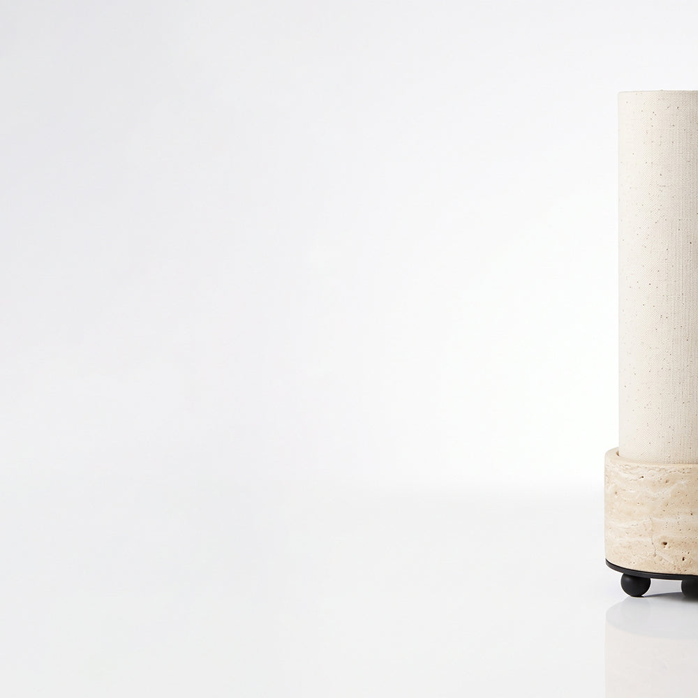Wynn Marble Table Lamp with Metal - Product View 3