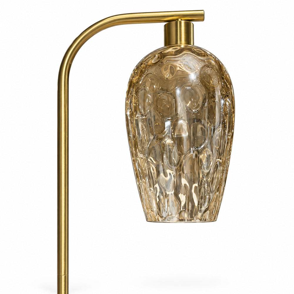 Lark Marble Floor Lamp with Metal - Product View 3