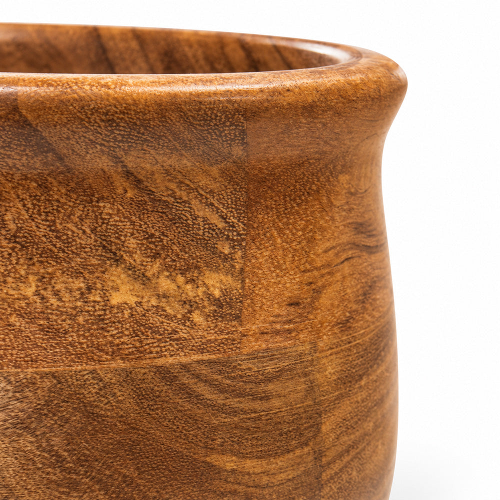 Aspen Acacia Wood Mortar and Pestle Set - Product View 4