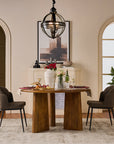 Perivelle Grace 4 Seater Dining Table - Brown