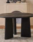 Perivelle Grace 4 Seater Dining Table - Black