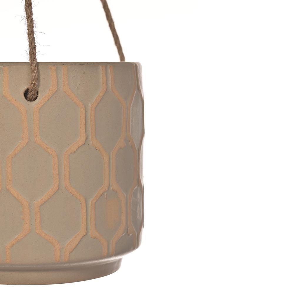 Avenue Allure Ceramic Hanging Pot - Living Shapes