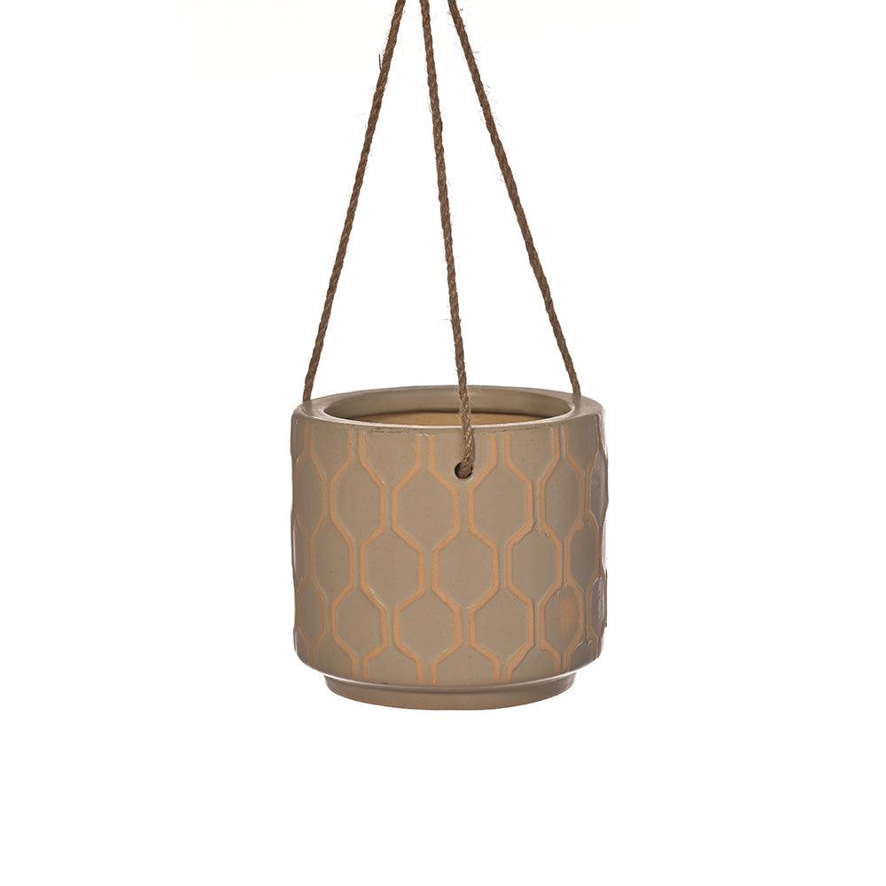 Avenue Allure Ceramic Hanging Pot - Living Shapes