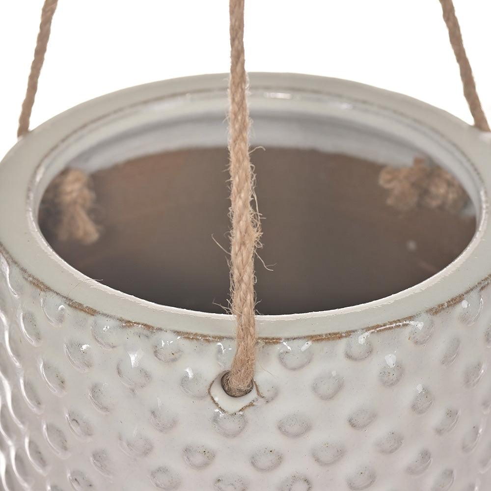 Bloom Beauty Ceramic Hanging Pot - Living Shapes