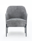 Ironveil Modern Armchair - Grey