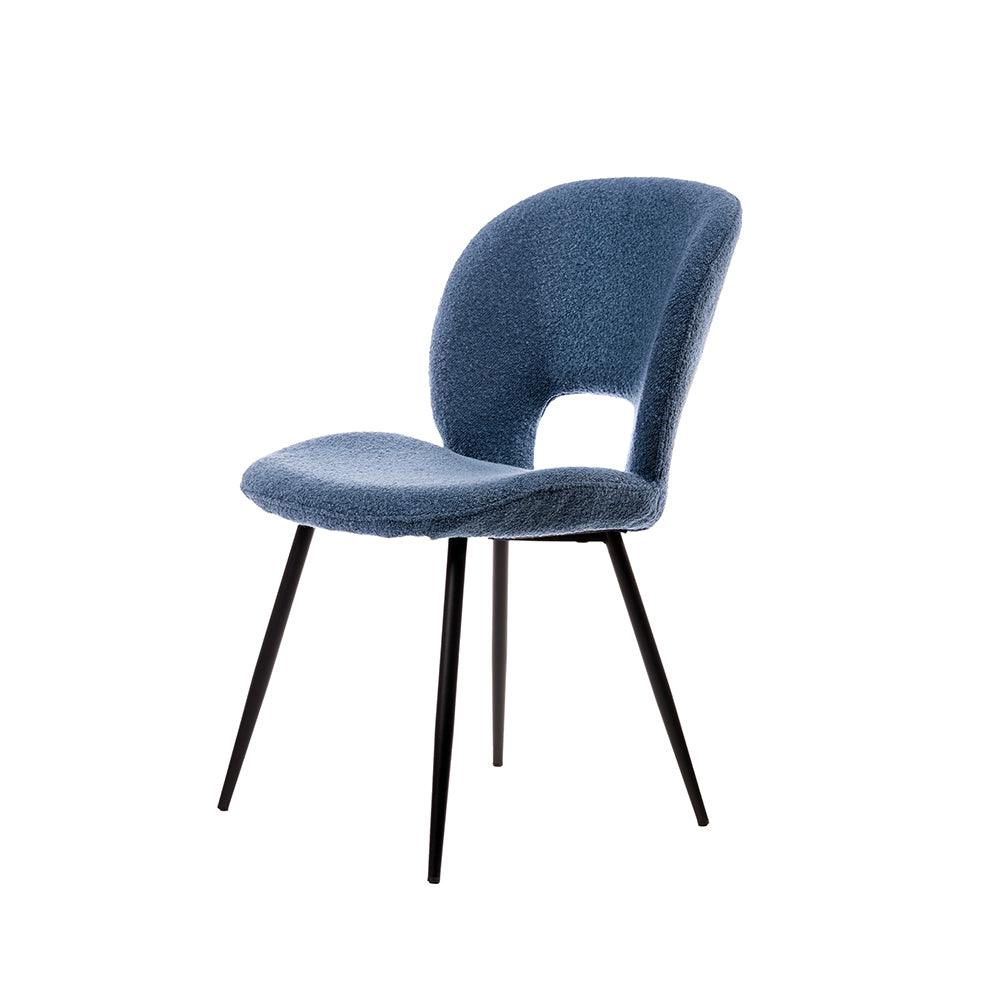 Ivoces Boucle Dining Chair - Blue