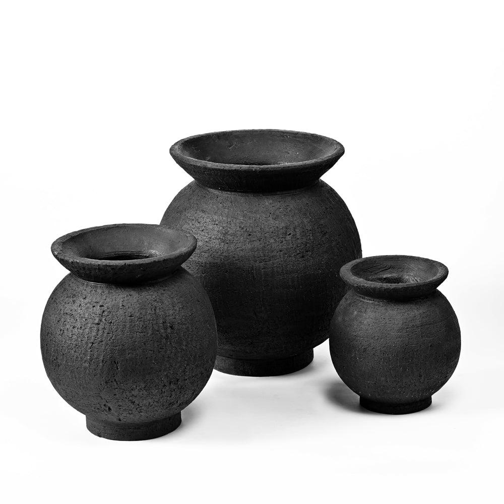 Starlight Settle Terracotta Pot - Living Shapes
