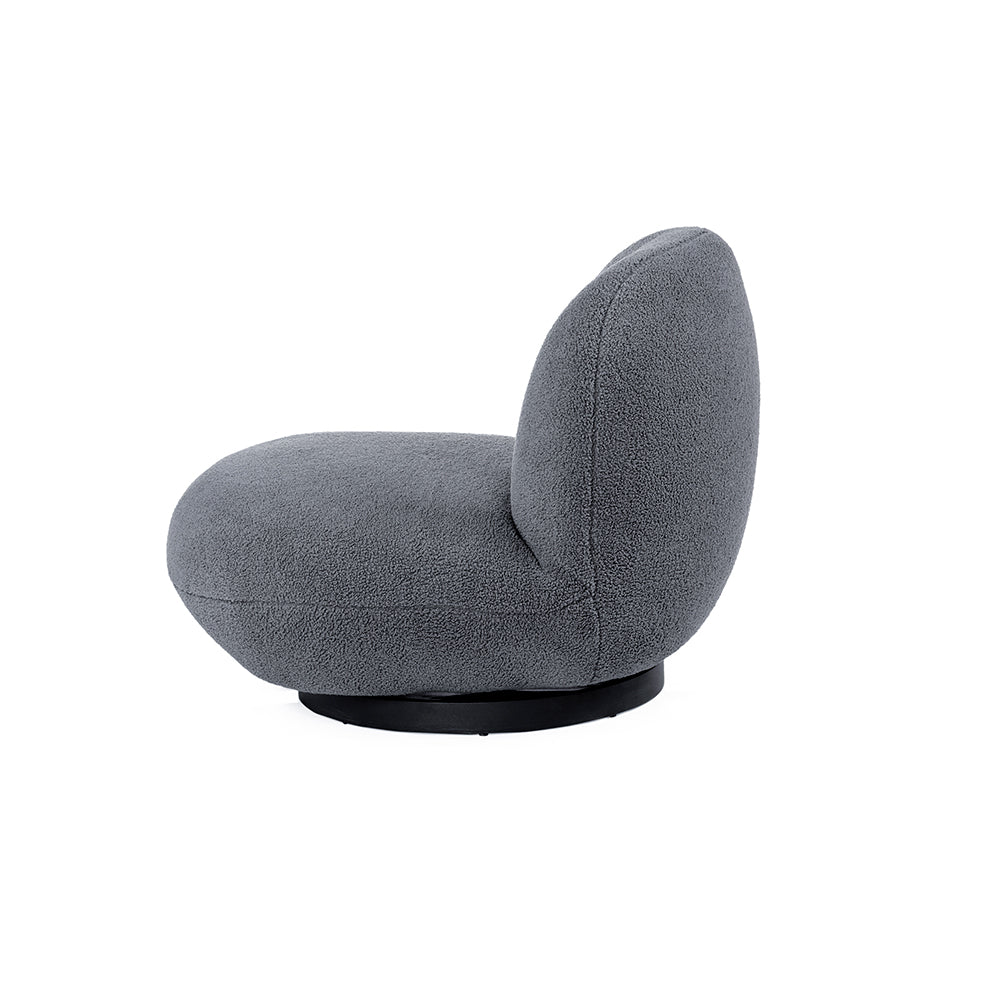 Eden End Swivel Sofa - Grey
