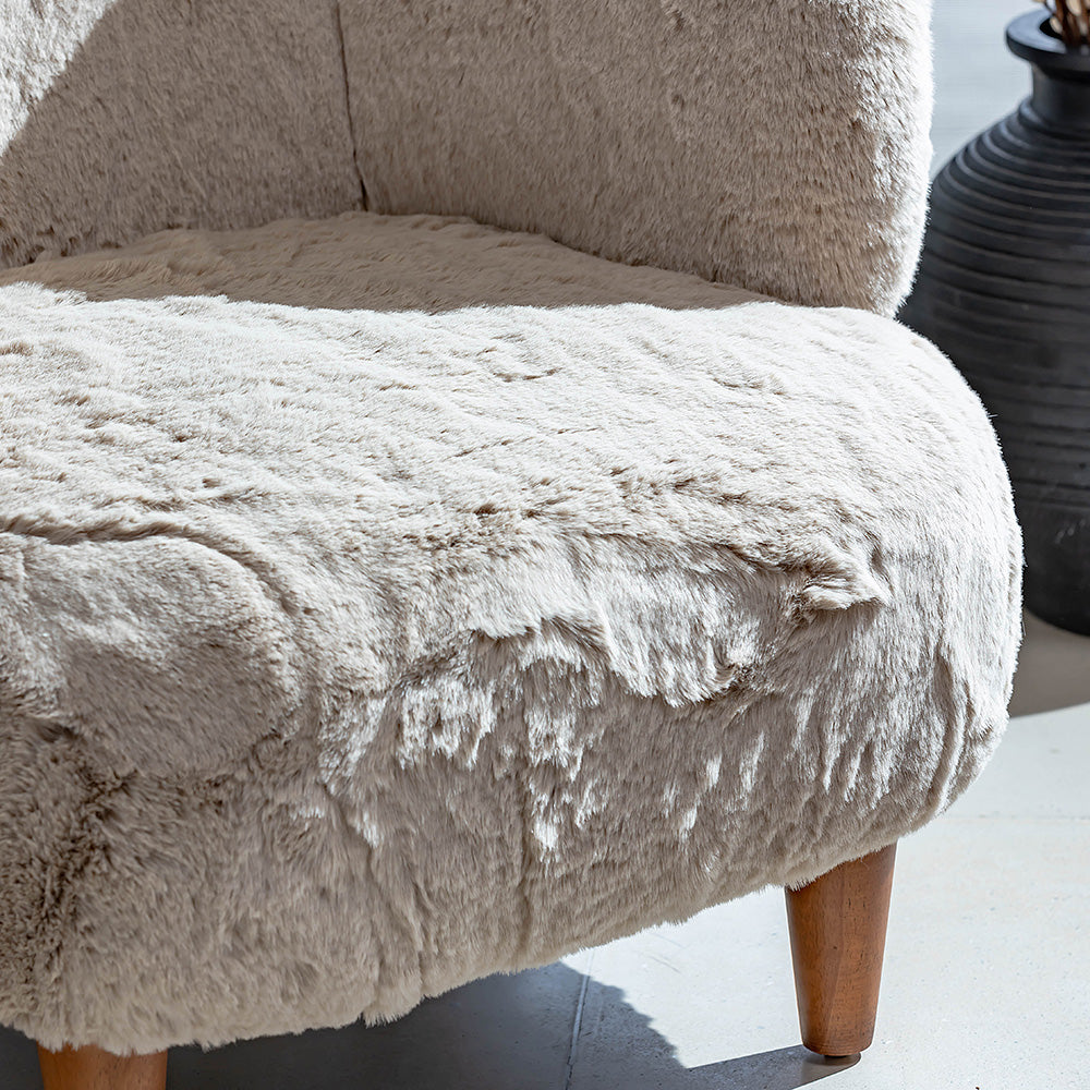 Cherry Creations Lounge Chair - Beige