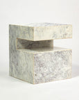Sawar Marble Motto Accent Table