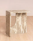 Panther Marble Cyril Accent Table