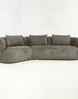 Breeze Boucle 5 Seater Sofa - Dark Grey