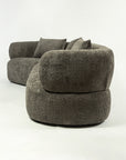 Breeze Boucle 5 Seater Sofa - Dark Grey
