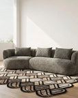 Breeze Boucle 5 Seater Sofa - Dark Grey