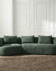Breeze Boucle 5 Seater Sofa - Green