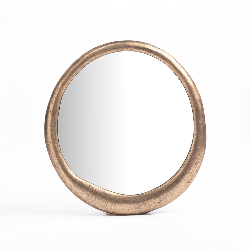 Aluminium Raye Glass Mirror