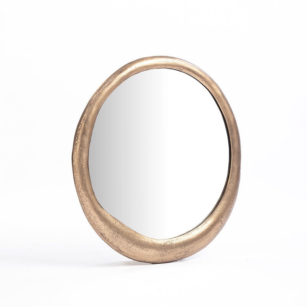 Aluminium Raye Glass Mirror