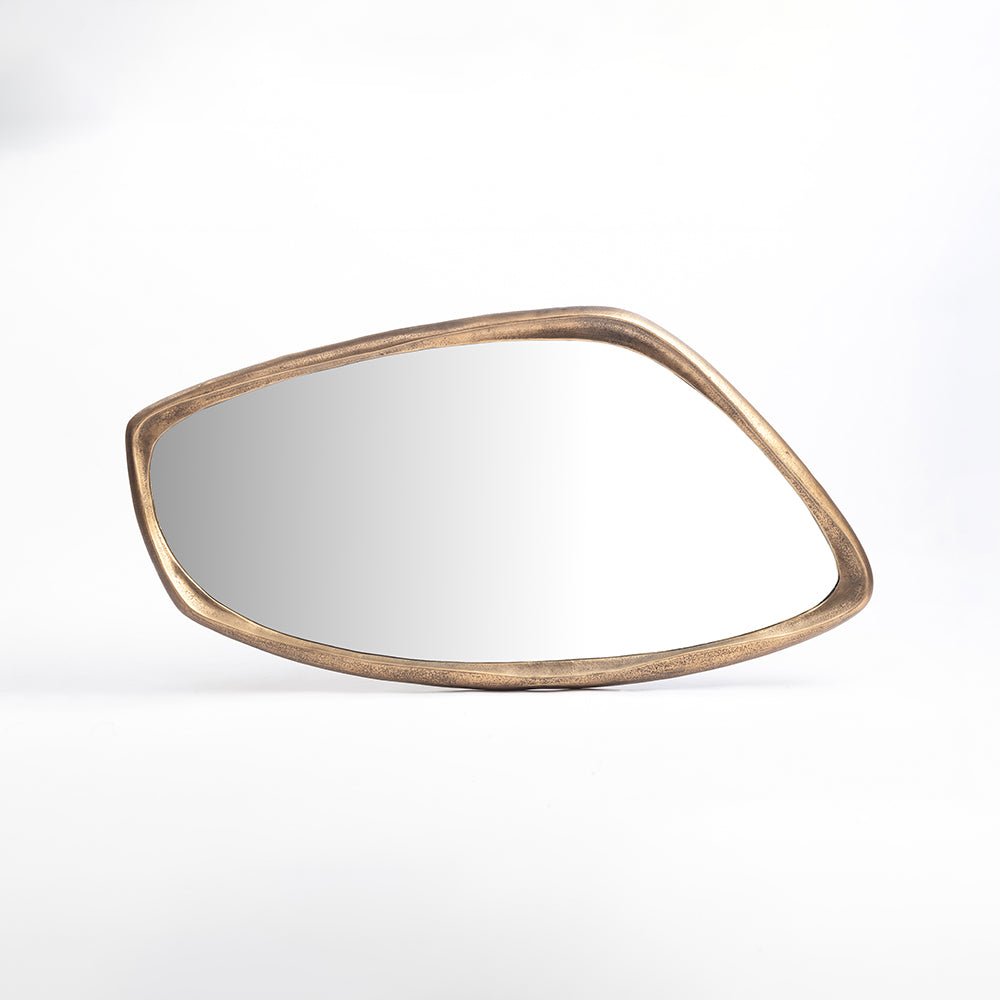 Aluminium Bouche Glass Mirror