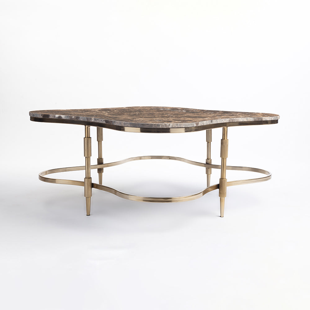 Marble Bebey Coffee Table with Metal