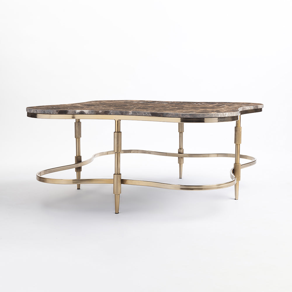 Marble Bebey Coffee Table with Metal