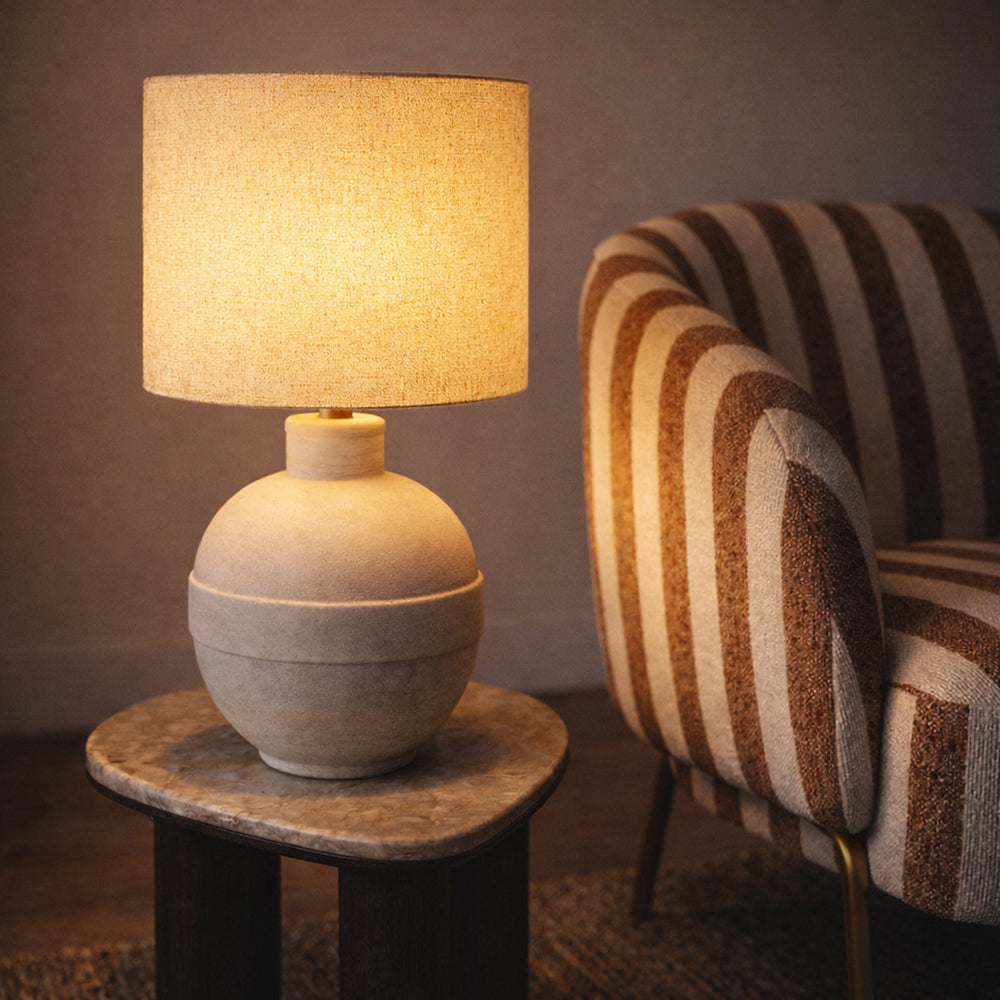 Camel Teracotta Table Lamp