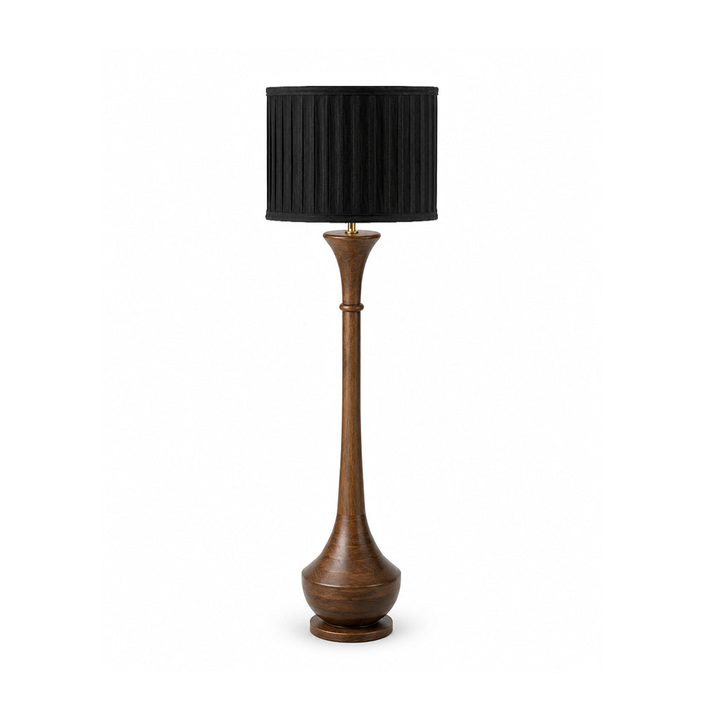 Auden Mango Wood Floor Lamp