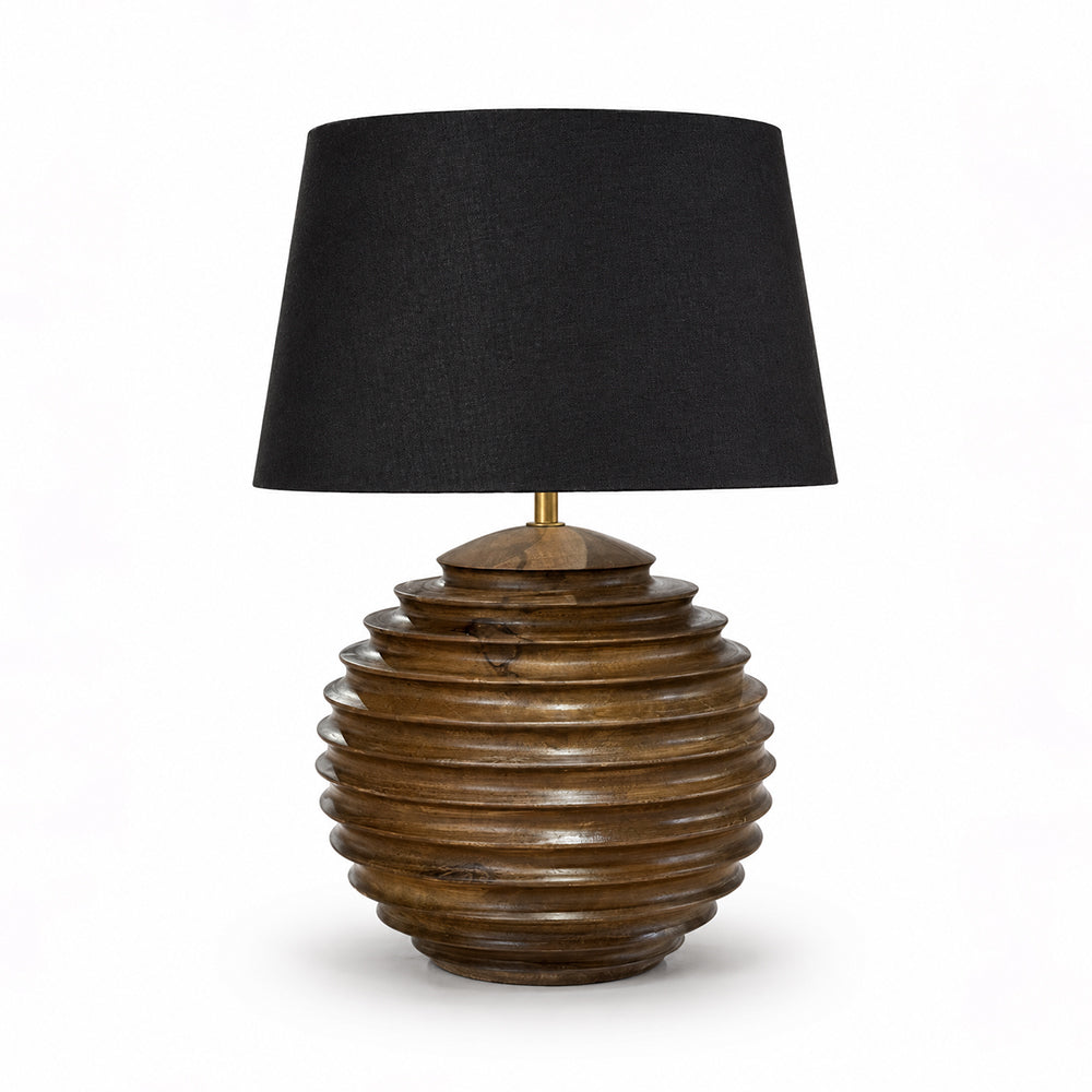 Wyatt Mango Wood Table Lamp with Metal