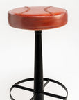 Macron Leather Bar Chair