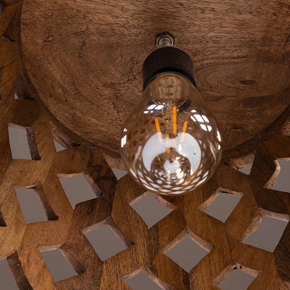Aless Wooden Lamp