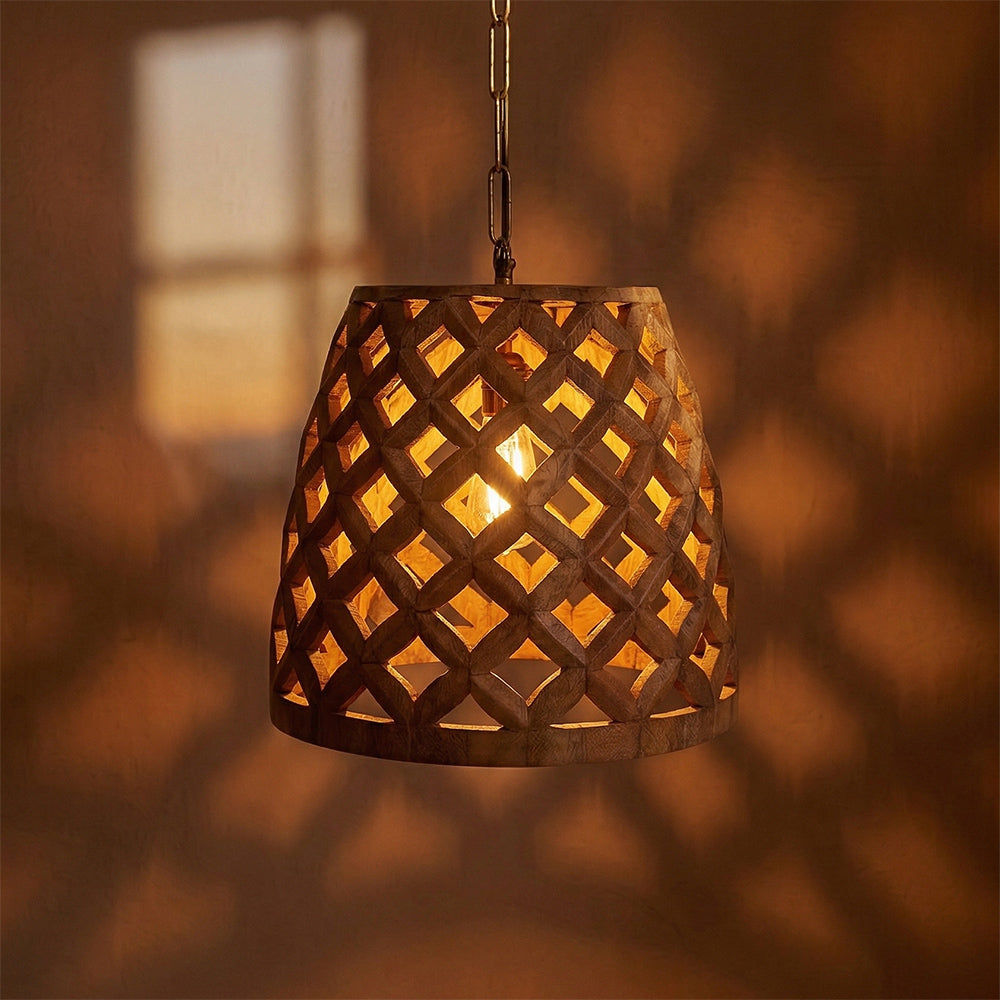 Aless Wooden Lamp
