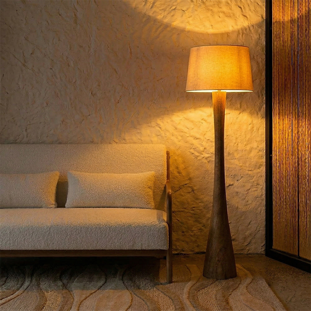 Hypoton Wooden Floor Lamp