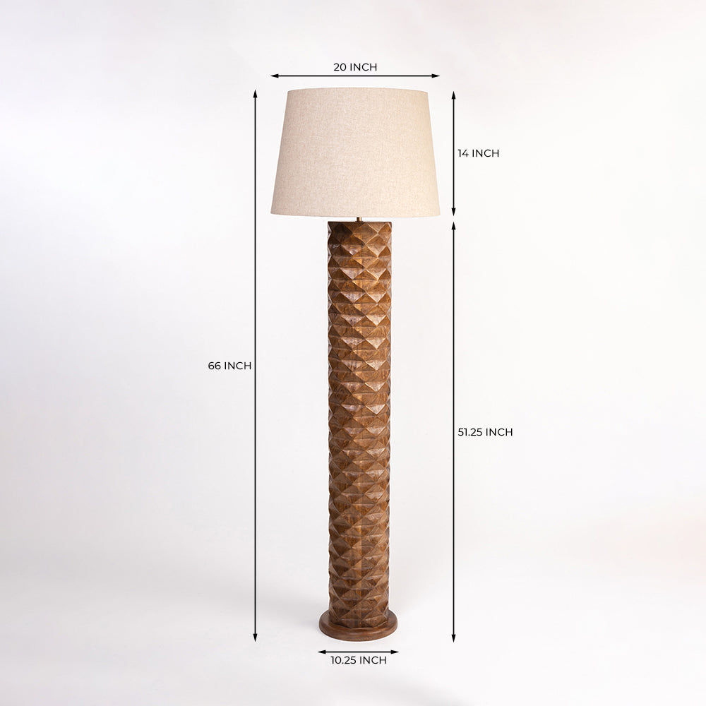 Bonni Wooden Floor Lamp