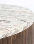 Wodden Sevyn Coffee Table with Marble