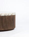 Wodden Sevyn Coffee Table with Marble