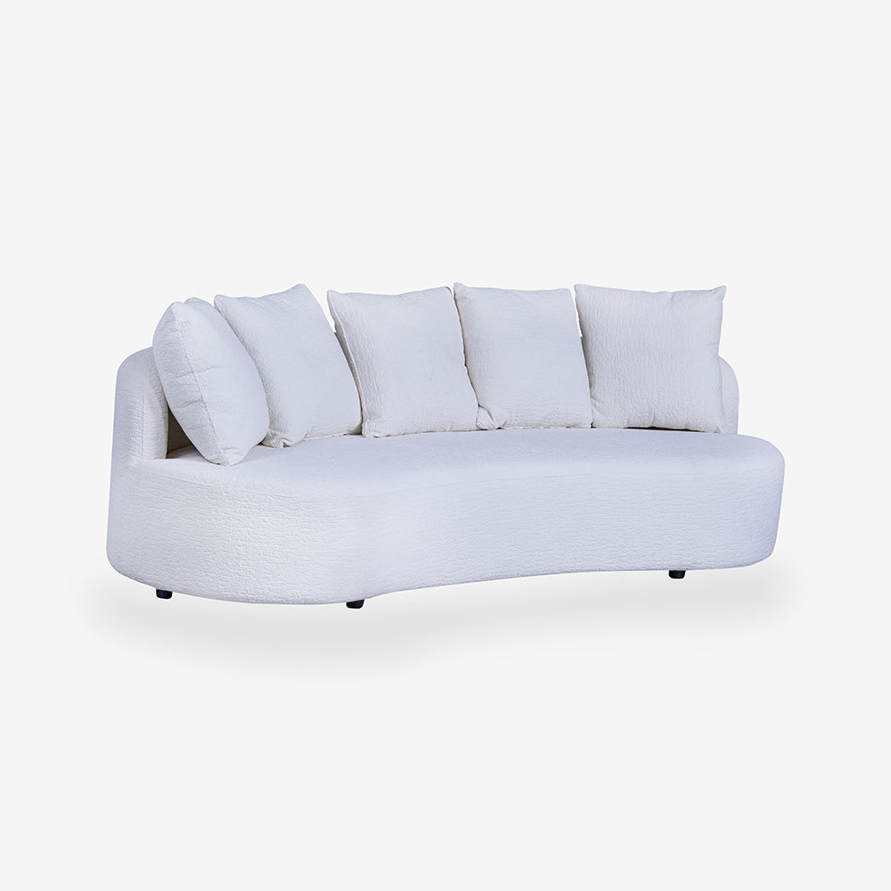 Isabella YewYield 3 Seater Sofa - White