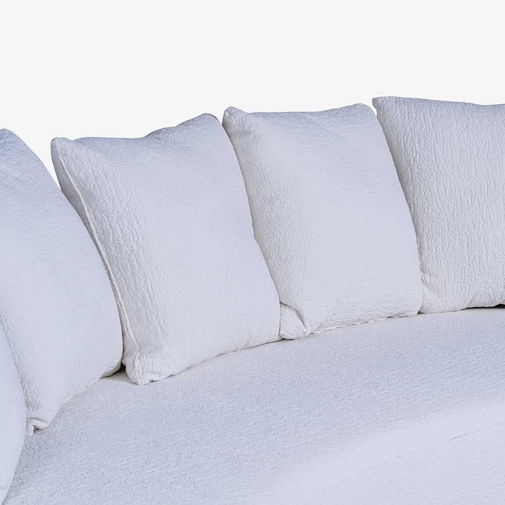 Isabella YewYield 3 Seater Sofa - White