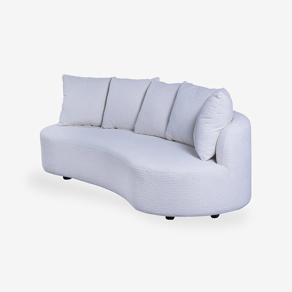 Isabella YewYield 3 Seater Sofa - White